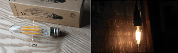 シャンデリア電球