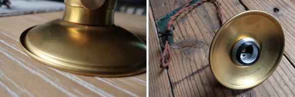 照明 インダストリアル 真鍮