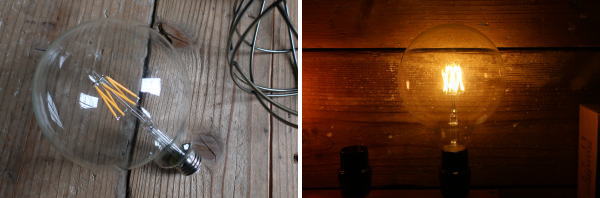 ガード付ライト インダストリアル ブラケット照明