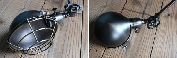 ガード付ライト インダストリアル ブラケット照明