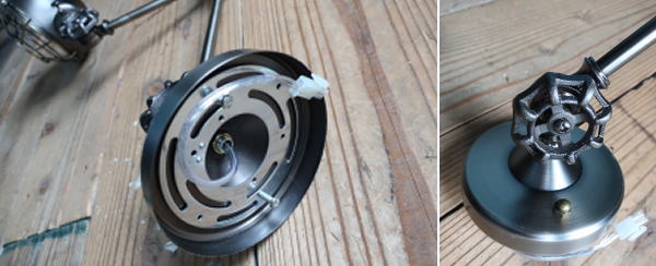 ガード付ライト インダストリアル ブラケット照明