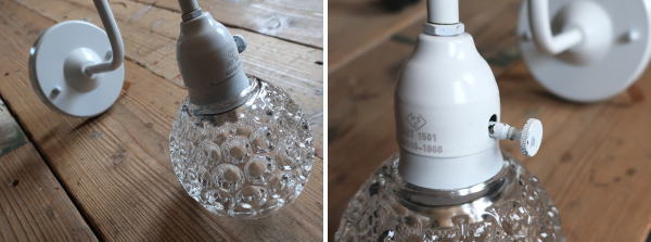 照明 壁付け ガラス