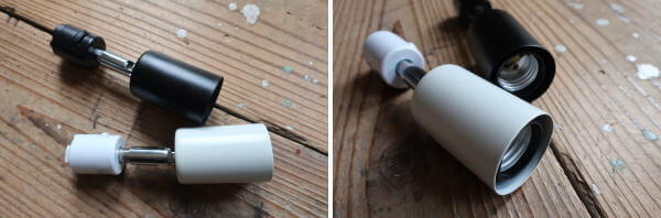 シンプルで使う場所を選ばない　レール用スポットライト照明器具