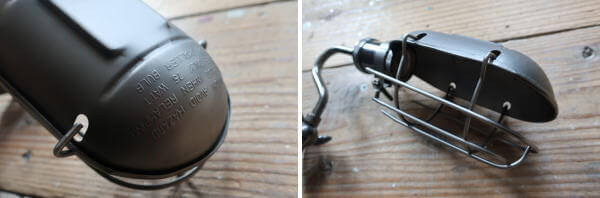 インダストリアルな雰囲気がかっこいいガード付の壁付けライト