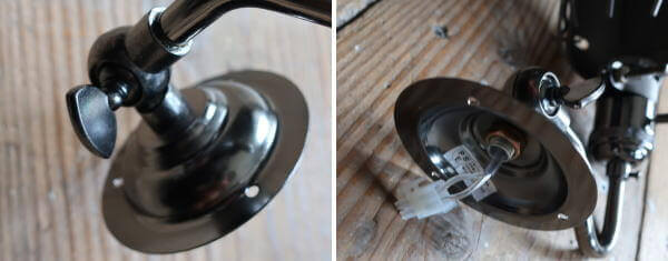 インダストリアルな雰囲気がかっこいいガード付の壁付けライト