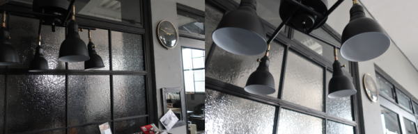 リビングで使いたいメンズライクな4灯照明