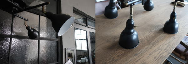 リビングで使いたいメンズライクな4灯照明