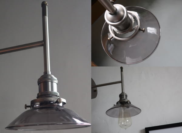 洗面所に使いたい大人お洒落なガラス照明