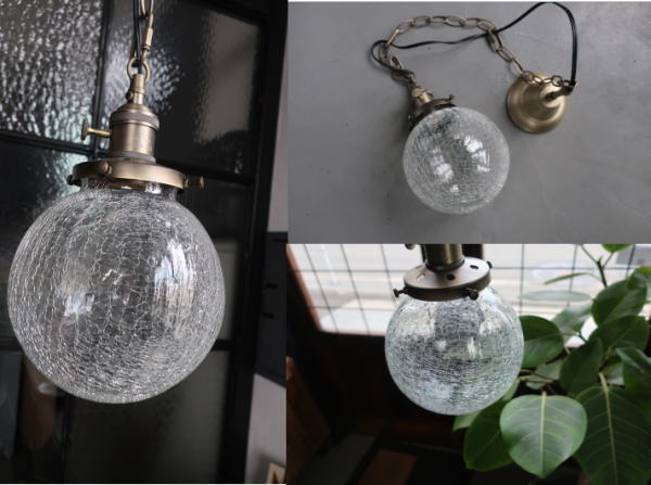 空間アクセントとして使いたいクラシカルなガラスペンダントライト