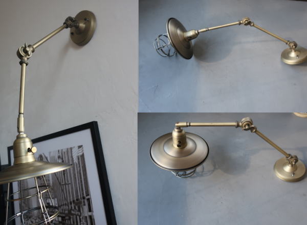 可動範囲が大きいおしゃれな壁付けライト