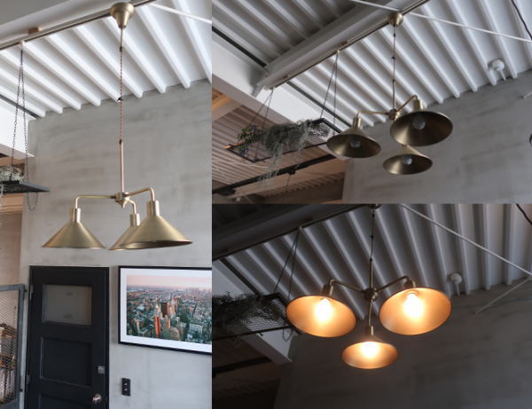 リビングで使いたいインダストリアルライト