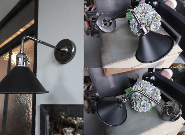 メンズライクなおしゃれ壁付けライトの販売