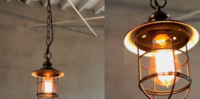 おしゃれインダストリアルなペンダント照明