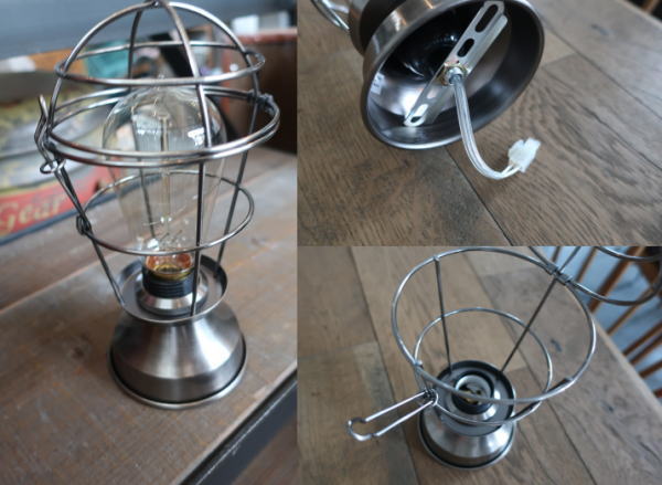 メタルガード付きの壁付け照明,ヴィンテージ風インテリアライト