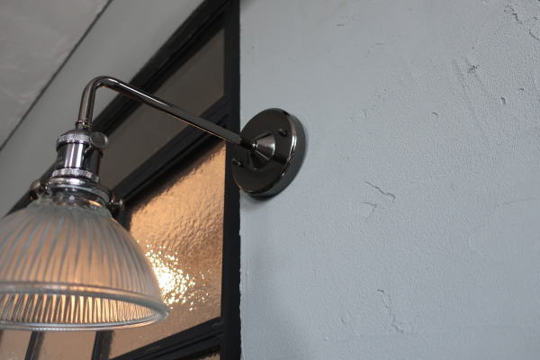 インダストリアルなモールガラスの壁付け照明 jrb226