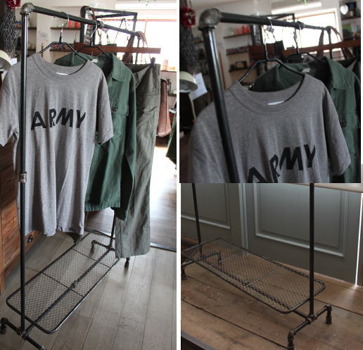 メンズライクな洋服スタンド