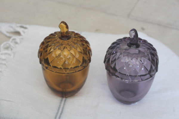 キャニスター どんぐりガラス