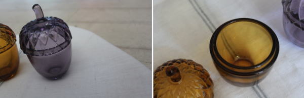 キャニスター どんぐりガラス