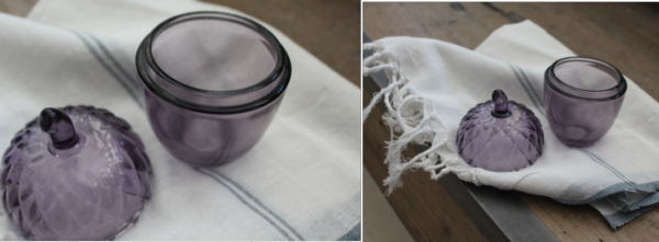 キャニスター どんぐりガラス