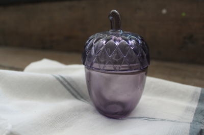 キャニスター どんぐりガラス