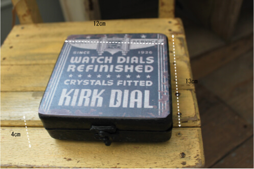 薬入れにもおしゃれなアイアンのケース