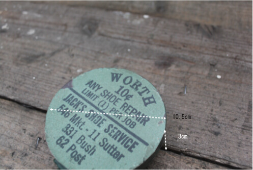 レトロ風ブリキ缶 ディスプレイ