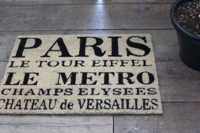 マット 玄関 パリ