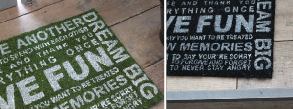 ナチュラルガーデンン 玄関マット