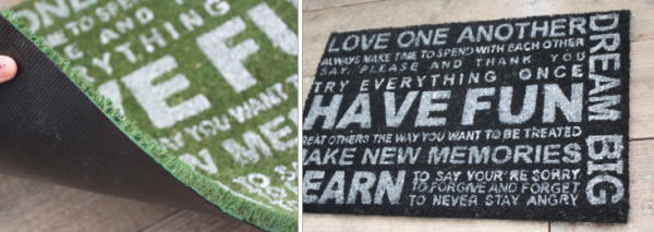 ナチュラルガーデンン 玄関マット