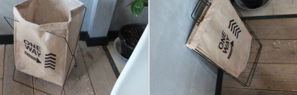 ランドリーバスケット ジュート おしゃれ