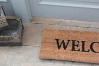 ナチュラルガーデニング 玄関マット