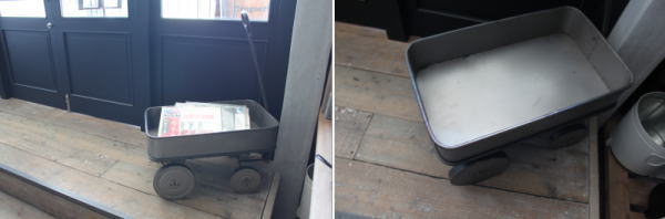 おしゃれなブリキカードの販売