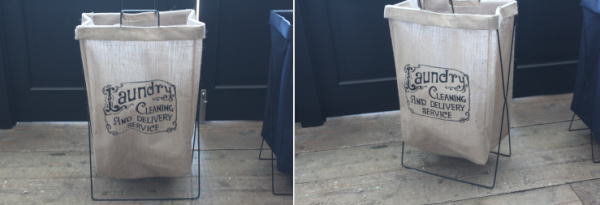 ランドリーバスケット ジュート おしゃれ