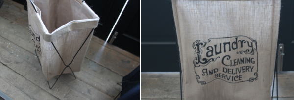 ランドリーバスケット ジュート おしゃれ