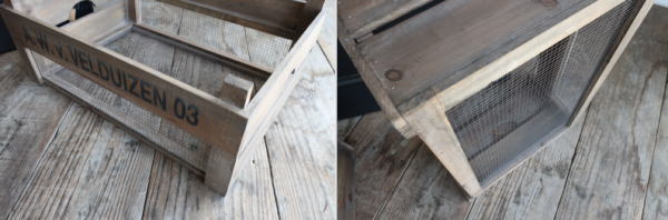 ガーデニングで使いたいメッシュ木箱