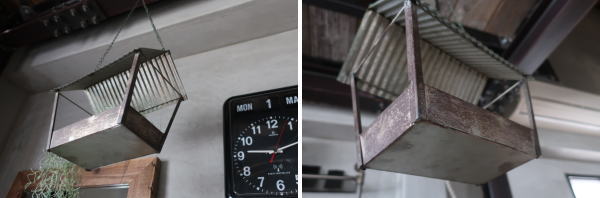 ハンキング アイアン プランター