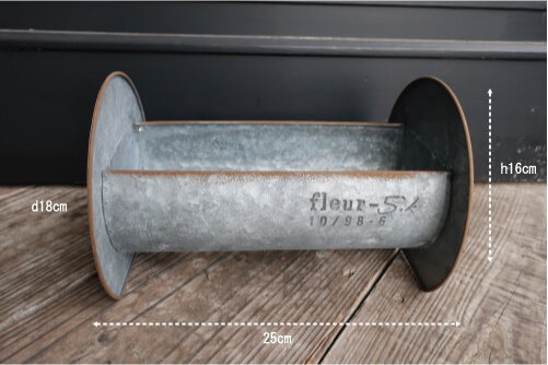 多肉 ガーデンポット ブリキ