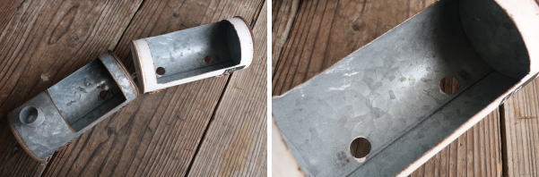 植木鉢 ガーデンポット ブリキ