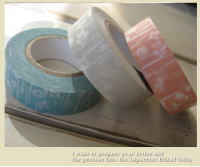 マスキングテープ ポストカード