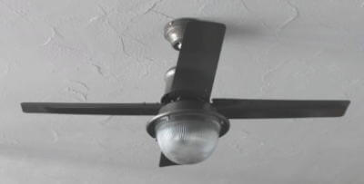 照明 インダストリアル シーリングファンライト