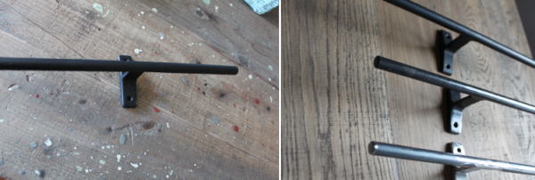 アイアンインテリア バーフック 帽子掛け