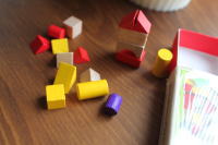 木の温かみのあるインテリアハウス