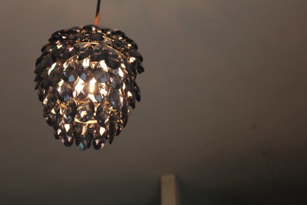 シャンデリア照明 ビーズ