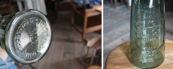 ガラスボトル ナチュラル雑貨