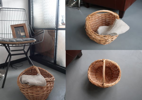収納におしゃれなバスケット