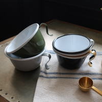 ホーロー スタッキングカップ 琺瑯