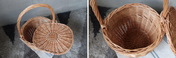 おしゃれなカゴバスケット