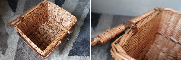 ピクニックに使いたいカゴ