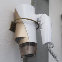 インテリア ドライヤーホルダー タオル掛け