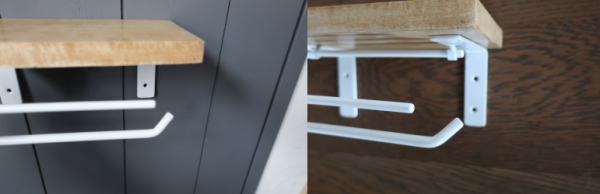 スマホも置けるナチュラルトイレットペーパーホルダー